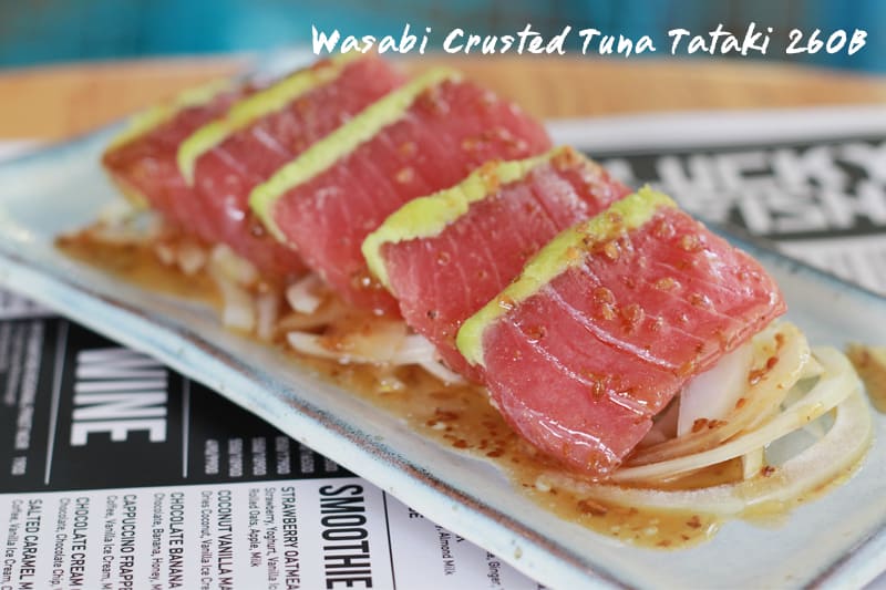 Wasabi Crusted Tuna Tataki 260B