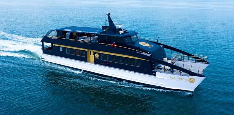 SEA SPICA เรือสำราญ JR West