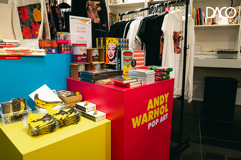 River City Bangkok, Van Gogh: Life and Art, Andy Warhol : Pop Art
