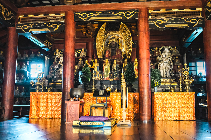 ทริปตามล่าใบไม้แดงที่โทโฮคุ (Tohoku) วัดโฮอนจิ Hoon-ji Temple