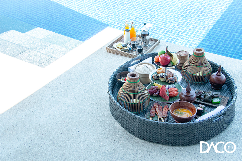 ทะเล ท้องฟ้า และพระอาทิตย์ตกที่งดงาม "Conrad Koh Samui"