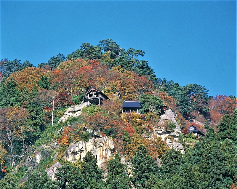 วัดบนภูเขา (Yamadera Temple) ยามะเดระ จังหวัดยามากาตะ