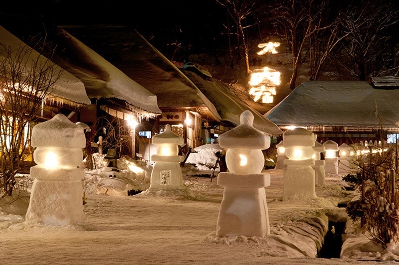 หมู่บ้านโบราณโออุจิ จังหวัดฟุกุชิมะ