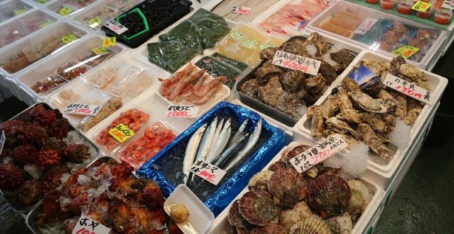 Sendai Asaichi Morining market จังหวัดมิยางิ