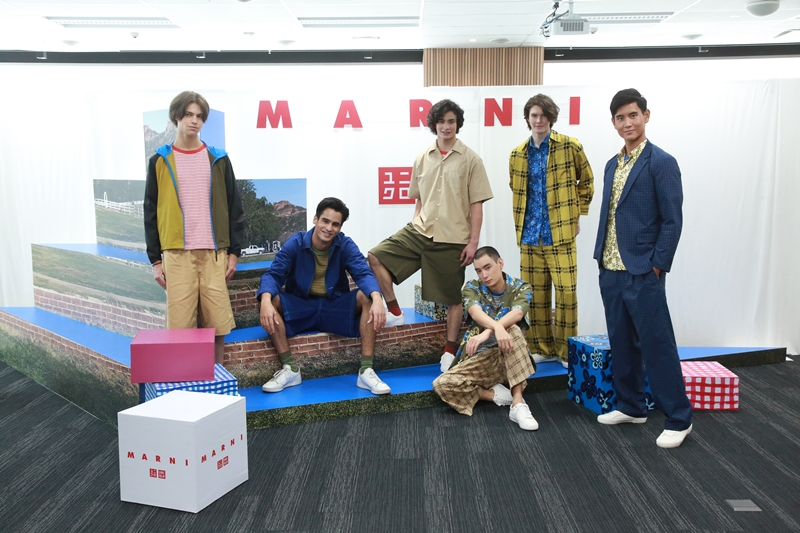 บรรยากาศงานพรีวิวคอลเลคชัน UNIQLO and MARNI 