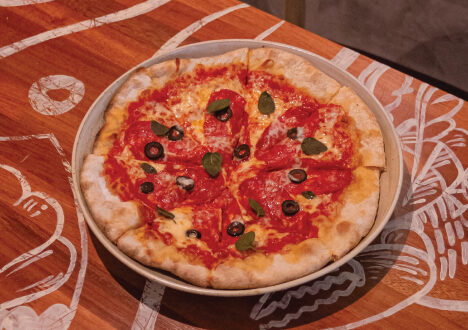 Diavola Pizza (ราคา 320 บาท)