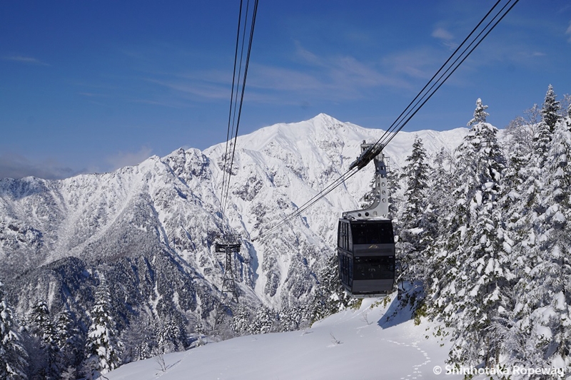 กระเช้าชินโฮทากะ (Shinhotaka Ropeway) - Chubu