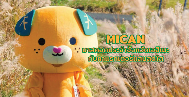 MICAN มาสคอตประจำจังหวัดเอฮิเมะ คาแรกเตอร์แสนสดใส
