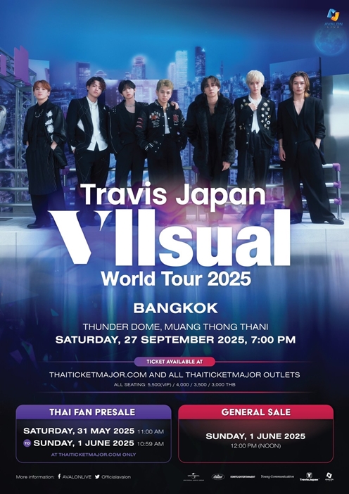 Travis Japan VIIsual World Tour 2025 Bangkok