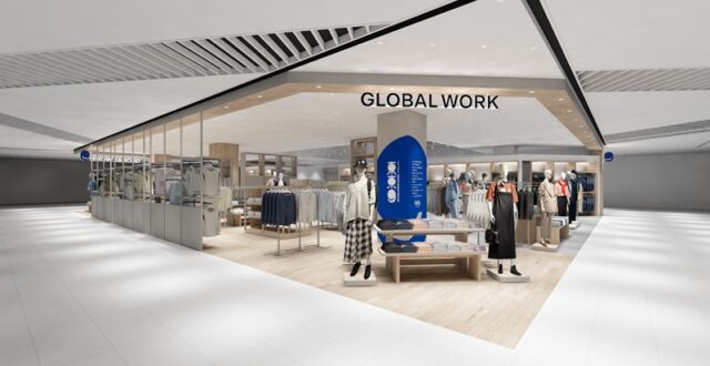GLOBAL WORK แบรนด์แฟชั่นสัญชาติญี่ปุ่น เปิดตัวสาขาแรกในเอเชียตะวันออกเฉียงใต้ที่ประเทศไทย
