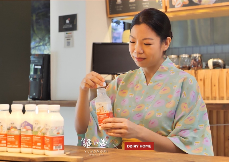Yunomori Onsen & Spa x Dairy Home สุขภาพที่แท้จริงเริ่มต้นจากการดูแลทั้งภายนอกและภายใน