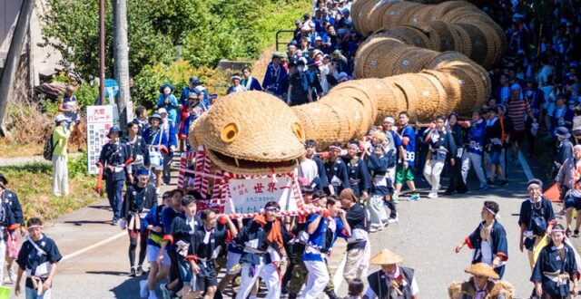 Taishitamon Festival เทศกาลแห่งูยักษ์ที่ได้รับการบันทึกสถิติใน Guinness World Records