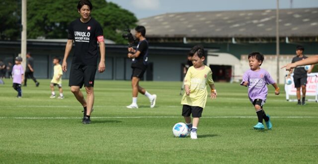 JFA UNIQLO Soccer Kids in Thailand กิจกรรมฝึกทักษะฟุตบอลสำหรับเด็กครั้งแรกในไทย