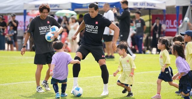 JFA UNIQLO Soccer Kids in Thailand กิจกรรมฝึกทักษะฟุตบอลสำหรับเด็กครั้งแรกในไทย