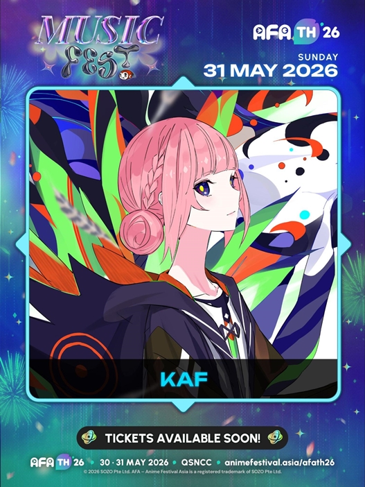 KAF Anime Festival Asia มาไทยอีกครั้ง! AFATH26 ขนทัพอนิเมะ คอสเพลย์ เกม และคอนเสิร์ตสุดยิ่งใหญ่